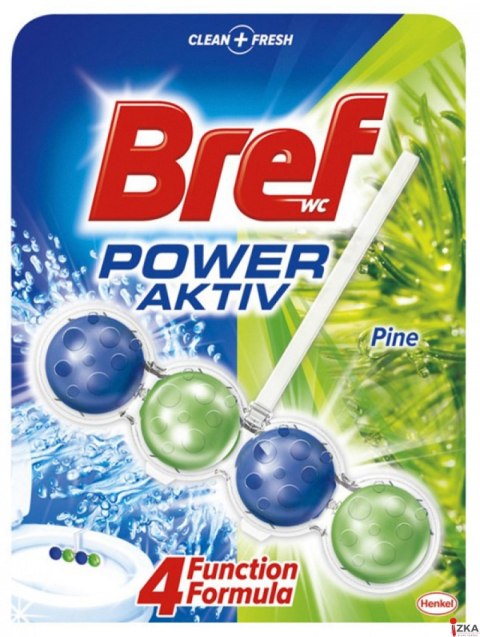 BREF Zawieszka WC POWER AKTIV 50g Sosnowy Las kulki *625166