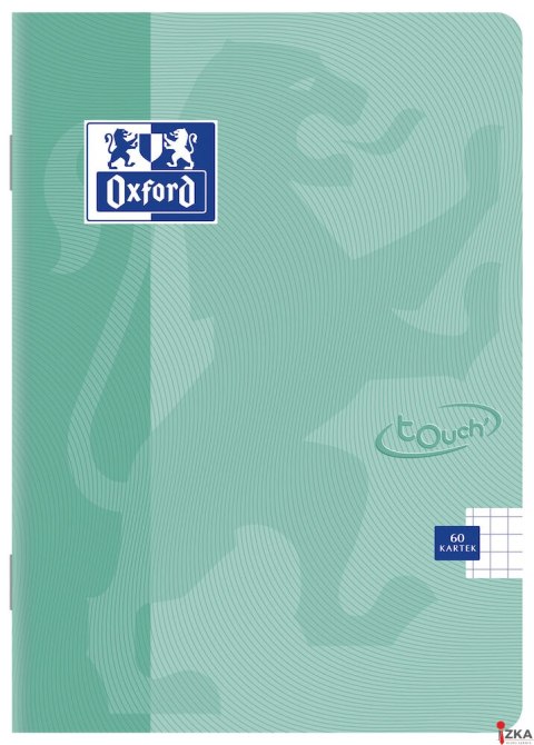 Brulion A5 96 kartek, TOUCH PASTEL linia z marginesem OXFORD 400123216