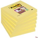 Bloczek 3M POST-IT 76x76mm żółty 90k Super Sticky (654)70005197911