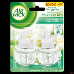 AIR WICK odświeżacz Elektryczny Białe Kwiat komplet 19 ml 05505