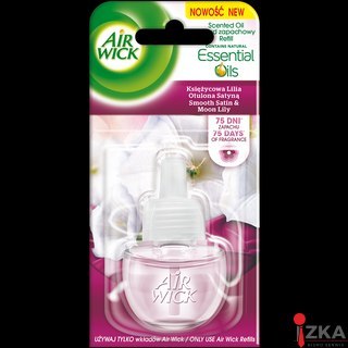 AIR WICK odświeżacz Elektryczny Księżycowa Lilia Otulona Satyną wkład 19 ml 05611