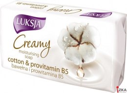 LUKSJA Mydło kostka 90g CREAMY COTTON&PROVITAMINY 48735