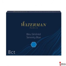 Naboje standard WATERMAN (8szt.) niebieski floryda, S0110860