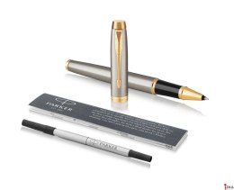 Pióro kulkowe PARKER IM BRUSHED METAL GT 1931663, giftbox