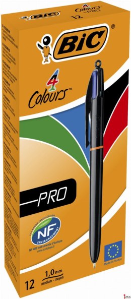 Długopis BIC 4 Colours Grip PRO mix AST, 8922931