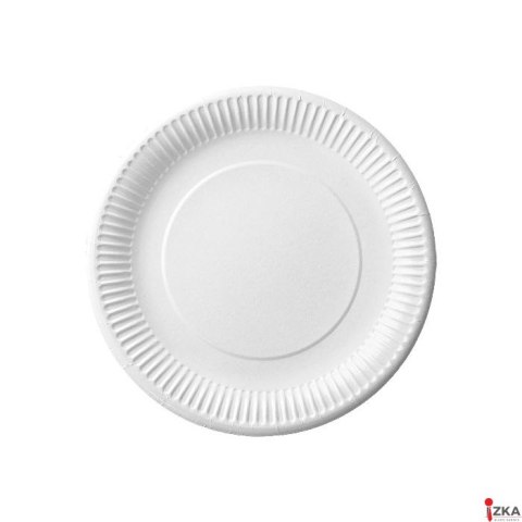 Talerz papierowy biały śr.15cm (100) 7500015