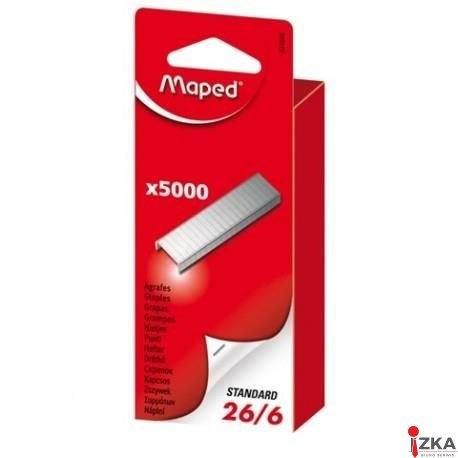 Zszywki 26/6 5000szt. 324606 MAPED