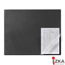 Podkład na biurko z zabezpieczeniem krawędzi 650x500mm szary DURABLE 729301