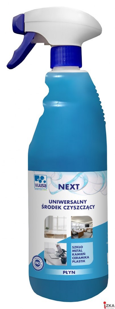 Płyn Spray do szyb PROFESSIONAL 750ml VIJUSA koncentrat czyści drewno, metal, kamień SALE