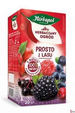 Herbata HERBAPOL HERBACIANY OGRÓD Prosto z Lasu 20t