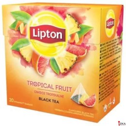 Herbata LIPTON PIRAMID OWOCE TROPIKALNE 20t