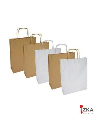 Torba papierowa ECOBAG 180x80x225 mm brązowa 10232030000 ekologiczna