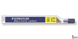 Grafity Mars micro carbon, 0.3 mm, na papier, tw. HB, Staedtler S 250 03-HB