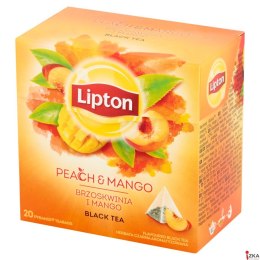 Herbata LIPTON PIRAMID Mango Brzoskwinia 20t