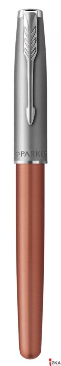 Pióro wieczne (F) SAND BLASTED METAL ORANGE PARKER 2169228, giftbox