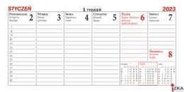 Kalendarz biurowy B5 VENUS-2026, BESKIDY