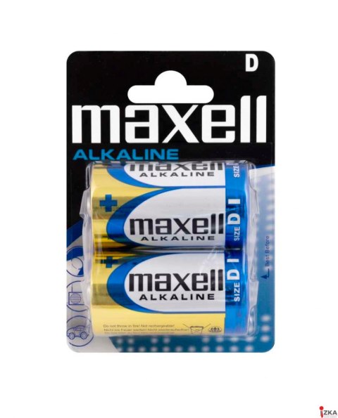 Bateria MAXELL LR20 D (2szt.) ALKALINE