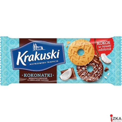 Ciastka BAHLSEN KRAKUSKI KOKONATKI 174g