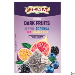 Herbata BIG-ACTIVE DARK FRUTIS 20 kopert/45g owocowo-ziołowa