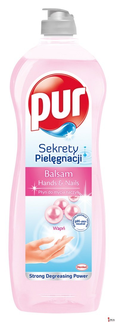 PUR Płyn do mycia naczyń 750 ml Sekrety Pielęgnacji dłonie i paznokcie 57448