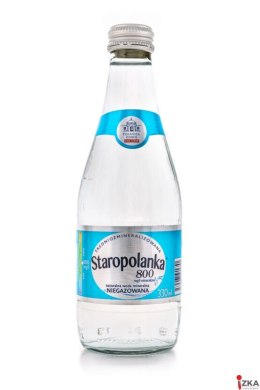 Woda STAROPOLANKA 330ml niegazowana szkło zgrzewka 12szt.